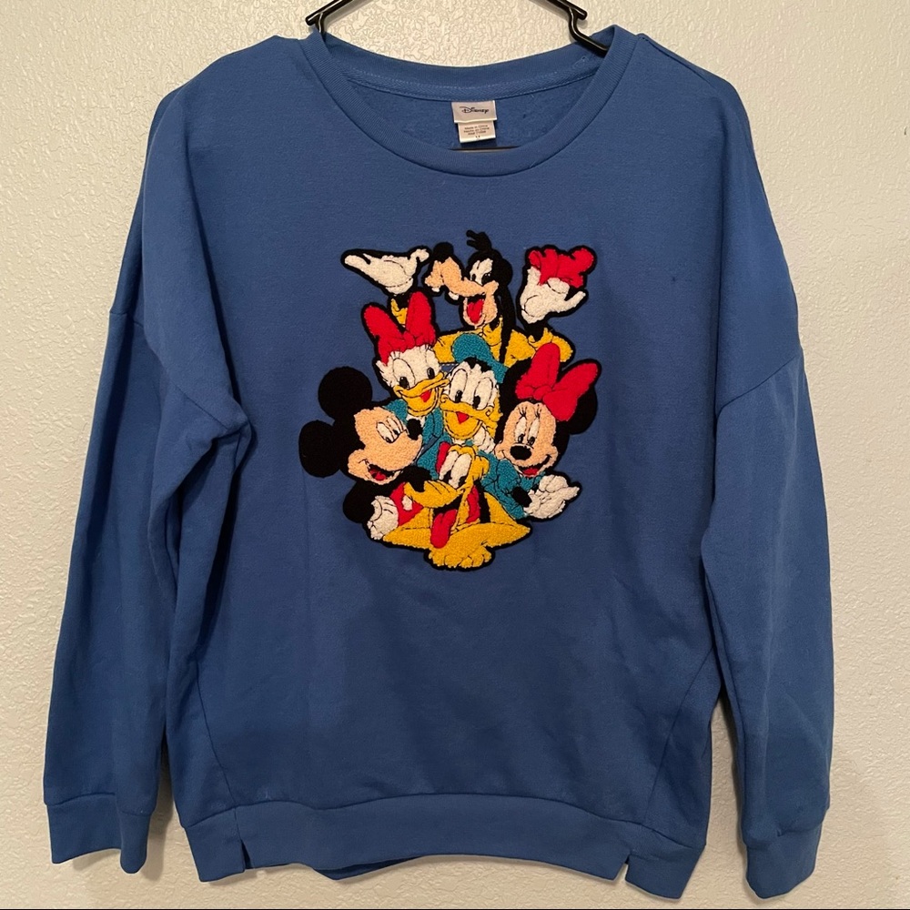 Mickey Mouse blue sweater